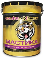 Мастика битумно-полимерная 4,5кг АЛЬФАТЕХМАСТ